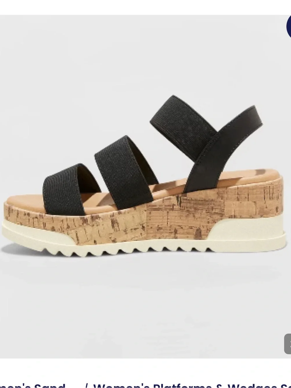Universal Thread Benni Sporty Platform Sandals
